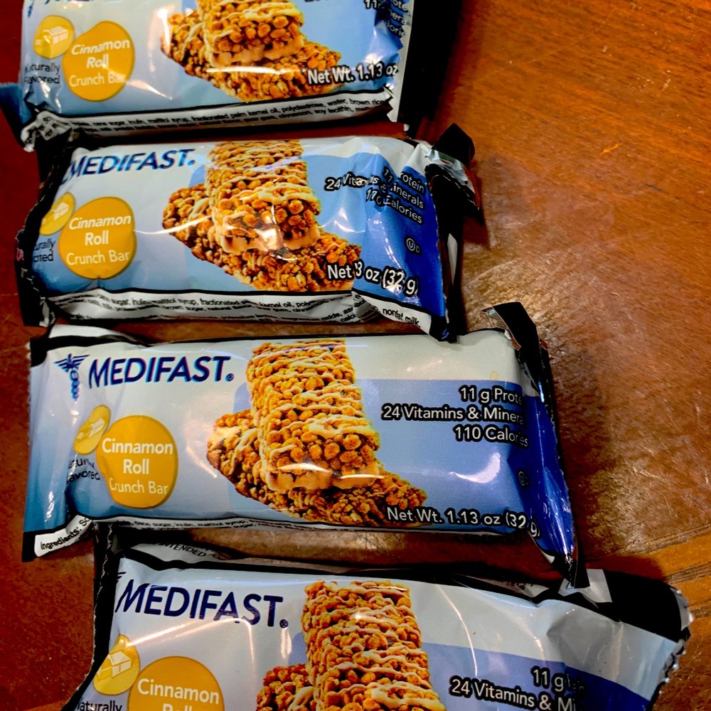Medifast cinnamon roll bars